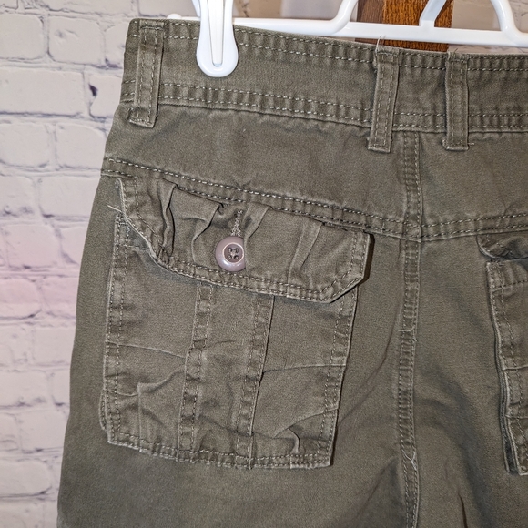 Green Cargo Shorts Sz 29 - Picture 4 of 7